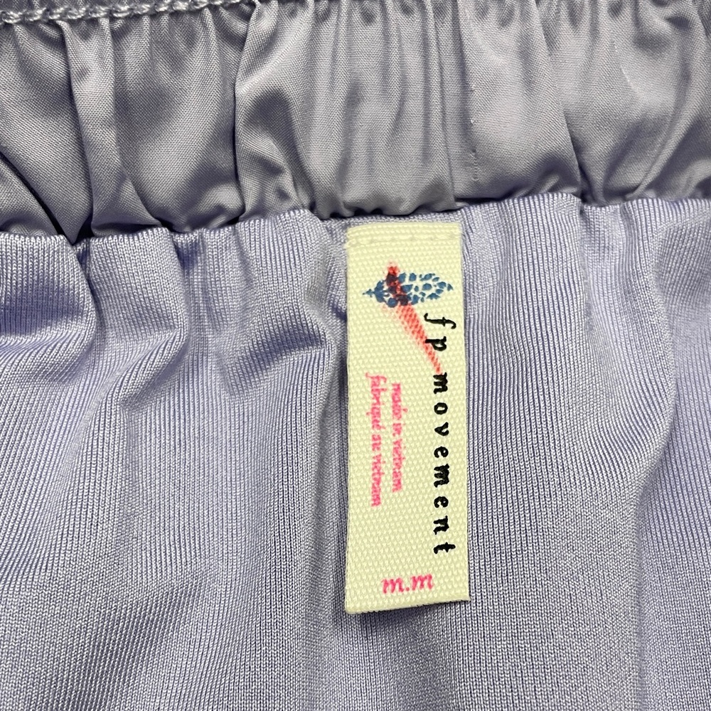 FP Movement by Free People Get Your Flirt On Purple Athletic Shorts Size Medium - Picture 4 of 17